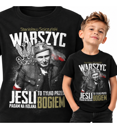 koszulka dziecięce Patriotyczna  WARSZYC